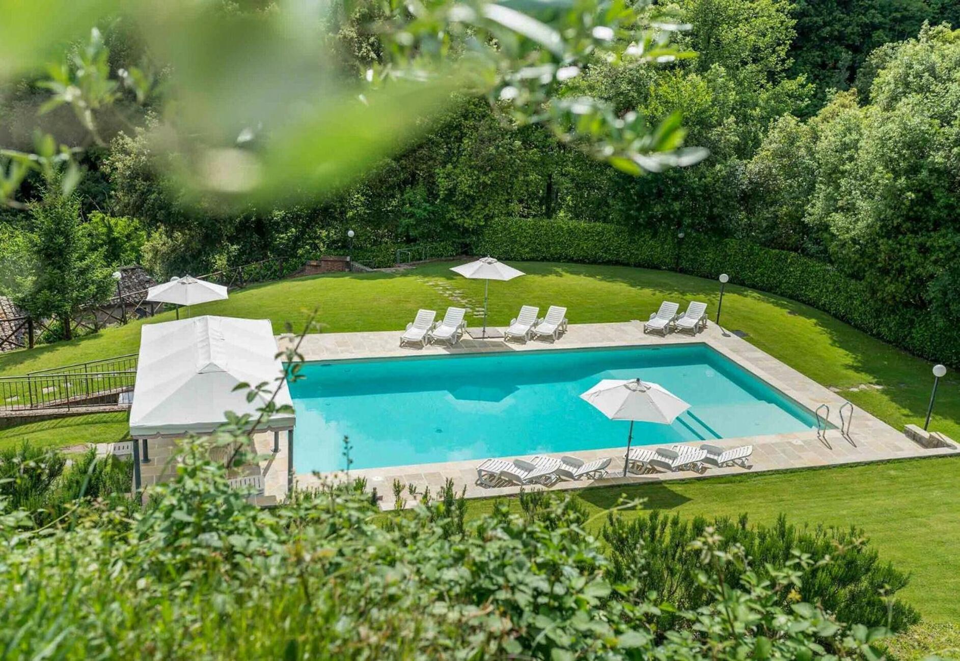 La Ferriera Exclusive Resort - Pool & Waterfall Loro Ciuffenna Zewnętrze zdjęcie