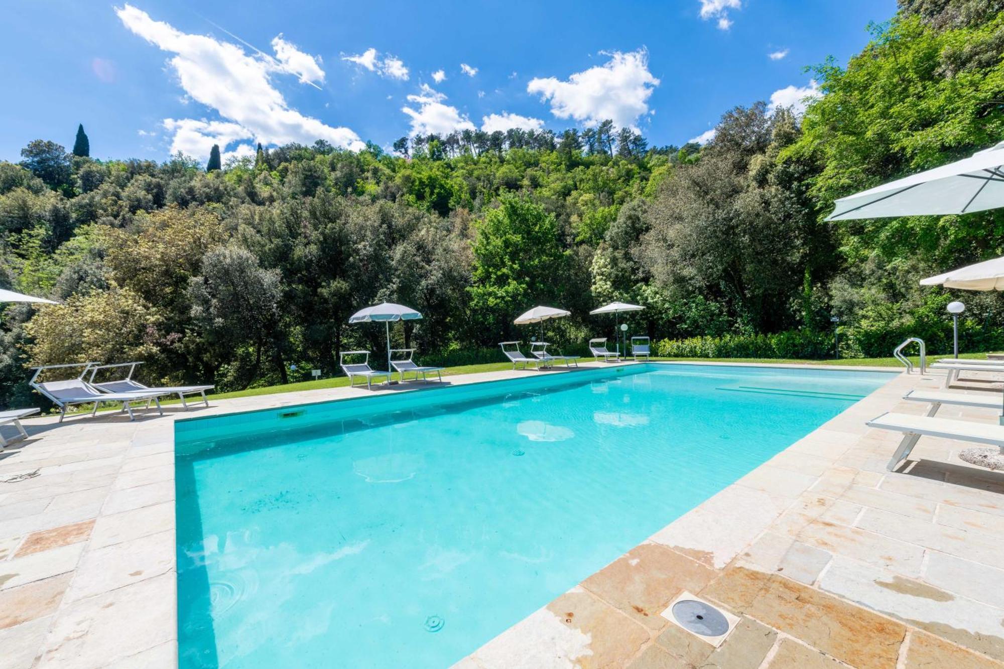La Ferriera Exclusive Resort - Pool & Waterfall Loro Ciuffenna Zewnętrze zdjęcie