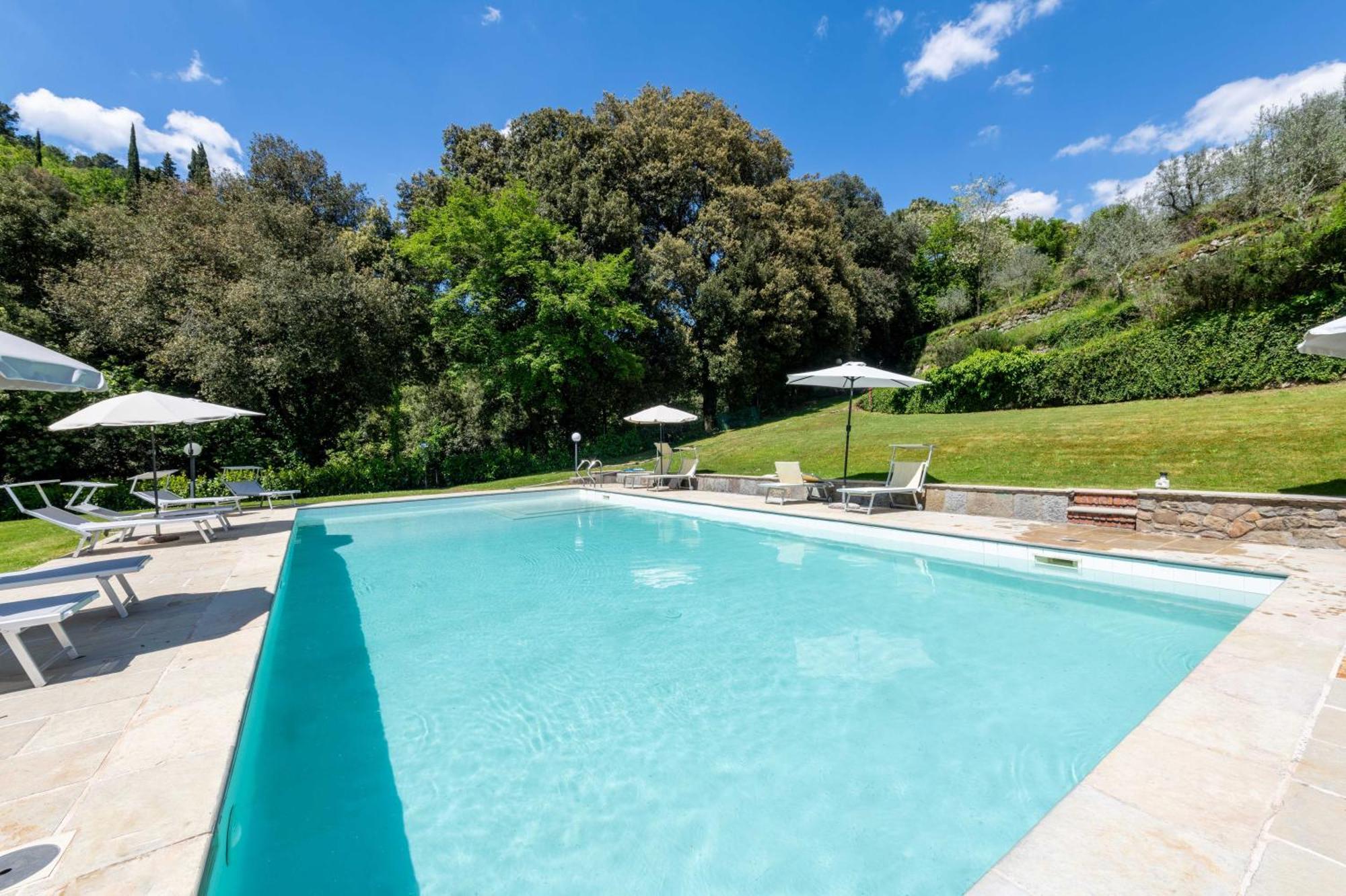 La Ferriera Exclusive Resort - Pool & Waterfall Loro Ciuffenna Zewnętrze zdjęcie