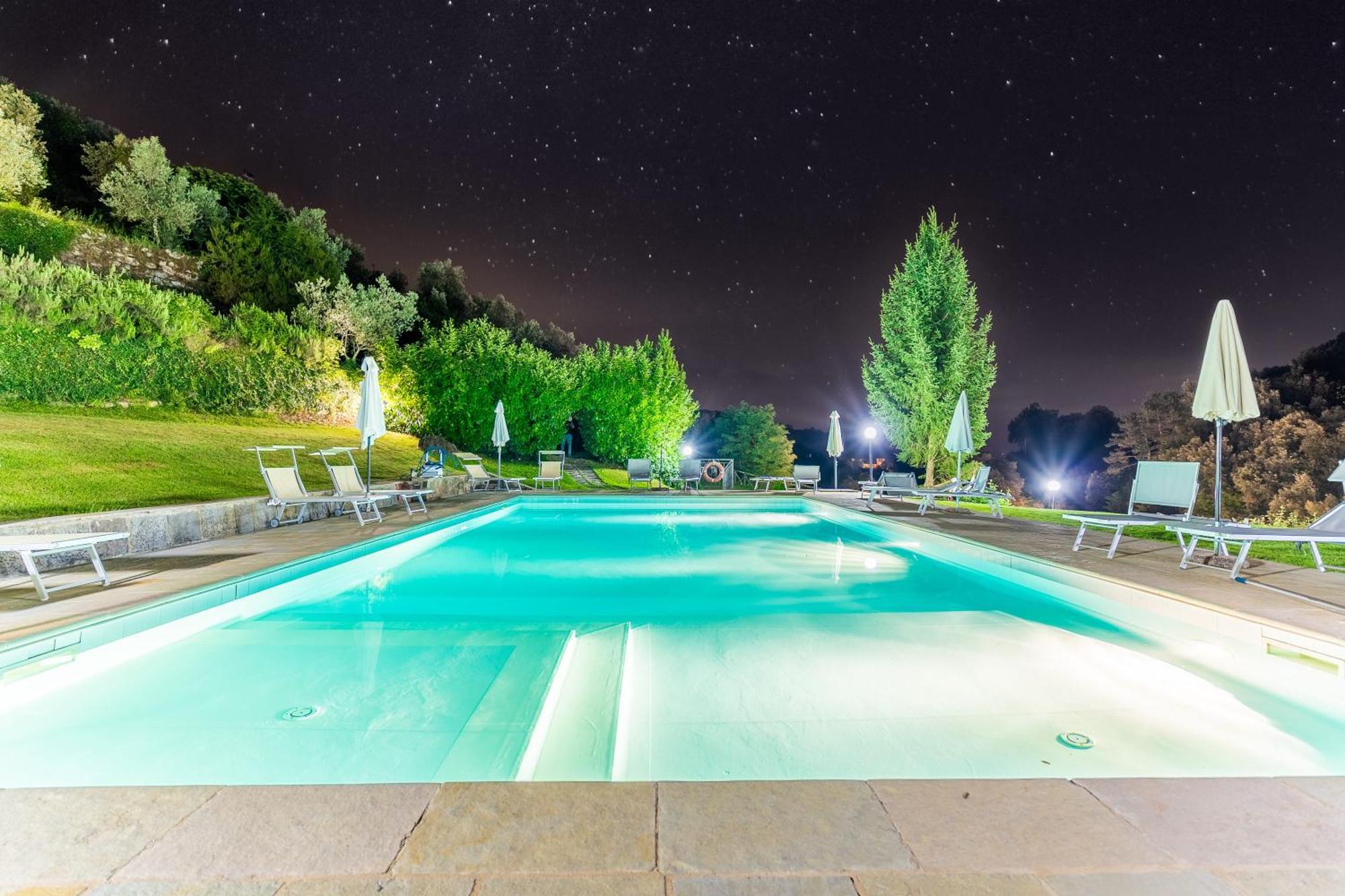 La Ferriera Exclusive Resort - Pool & Waterfall Loro Ciuffenna Zewnętrze zdjęcie